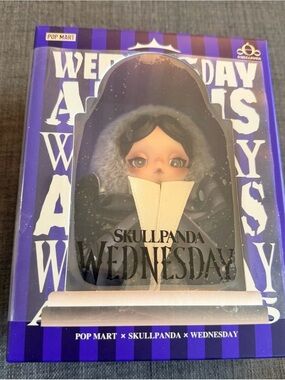 Pop Mart x Skullpanda x Wednesday